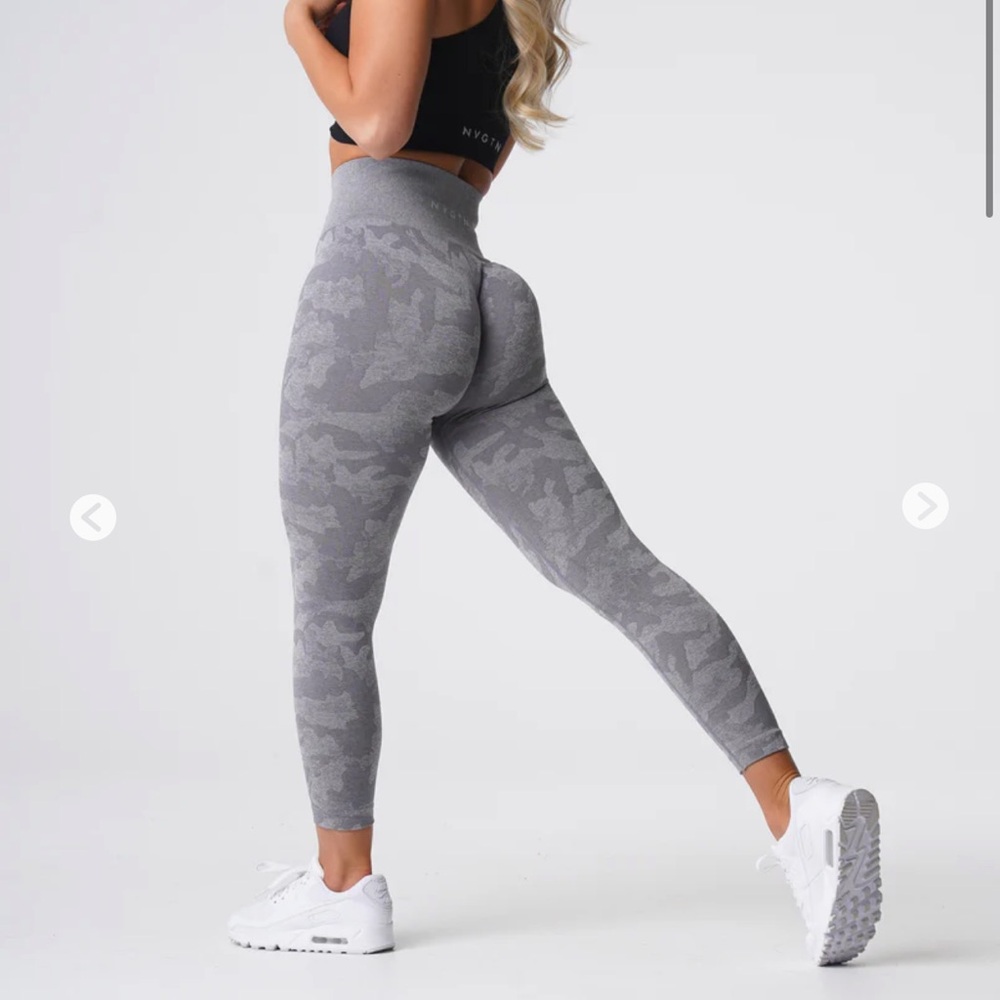 NVGTN Grey Camo Seamless Leggings